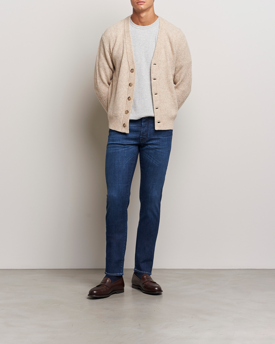 Mies | Farkut | Jacob Cohën | Bard Paris Slim Fit Stretch Jeans Blue