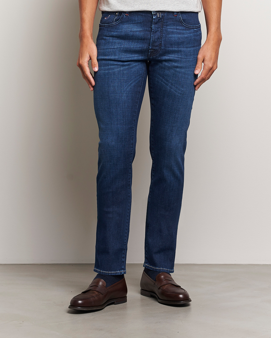 Mies | Farkut | Jacob Cohën | Bard Paris Slim Fit Stretch Jeans Blue