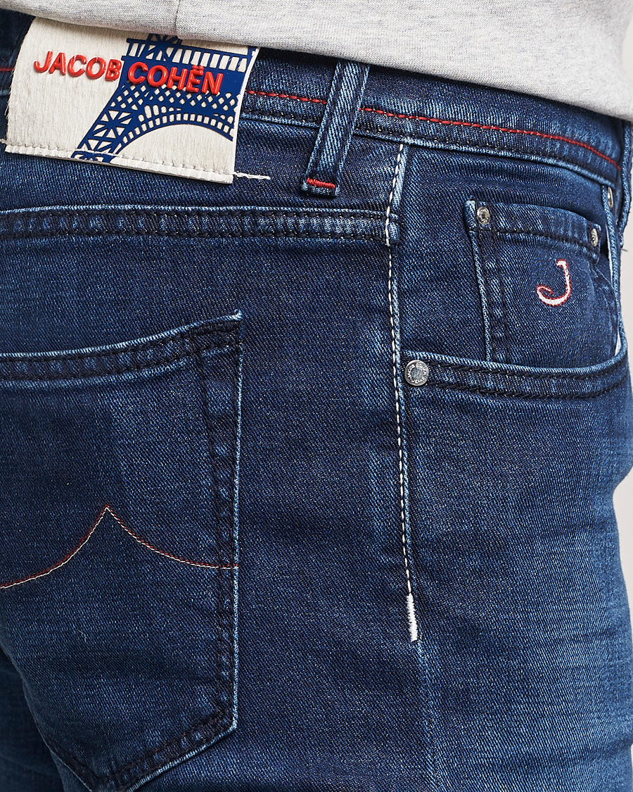 Mies | Farkut | Jacob Cohën | Bard Paris Slim Fit Stretch Jeans Blue
