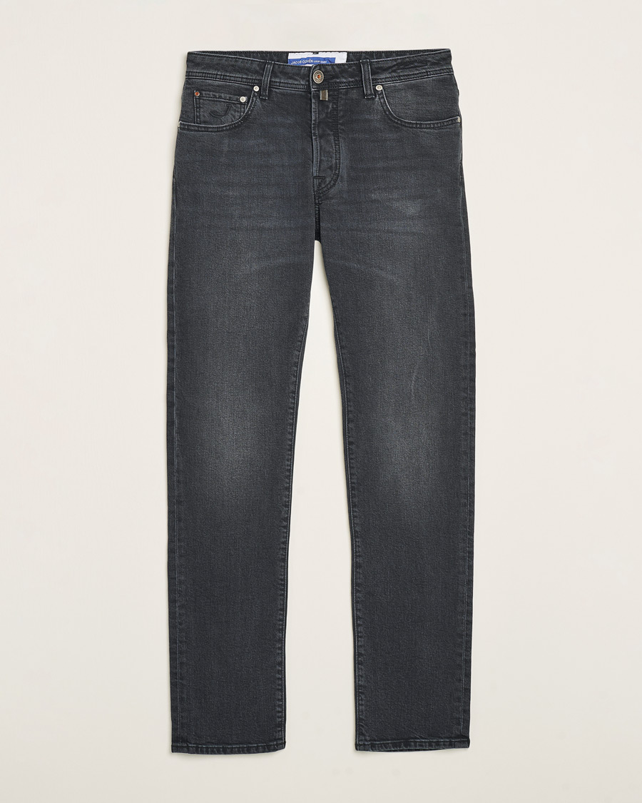 Mies | Farkut | Jacob Cohën | Bard Slim Fit Streatch Jeans Grey