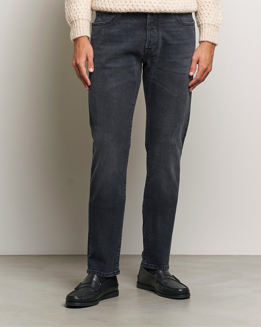 Mies | Farkut | Jacob Cohën | Bard Slim Fit Streatch Jeans Grey