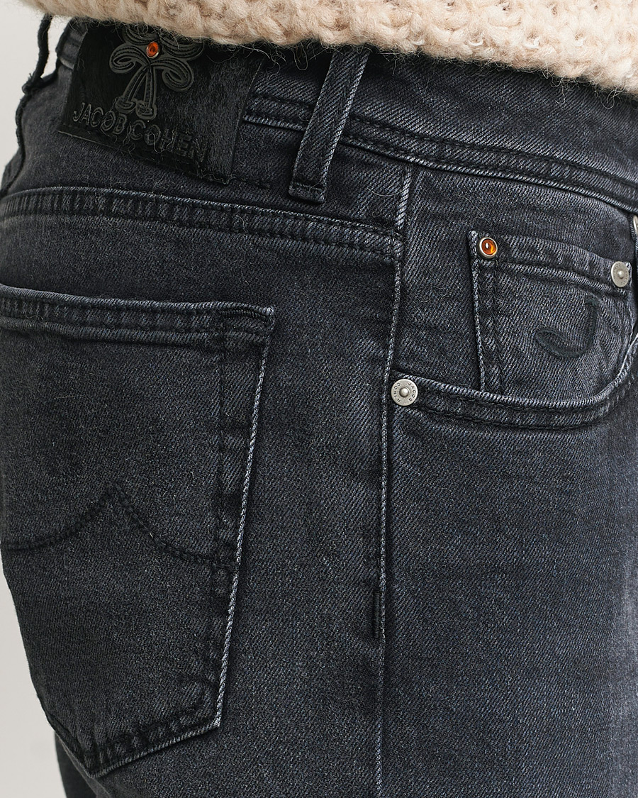 Mies | Farkut | Jacob Cohën | Bard Slim Fit Streatch Jeans Grey