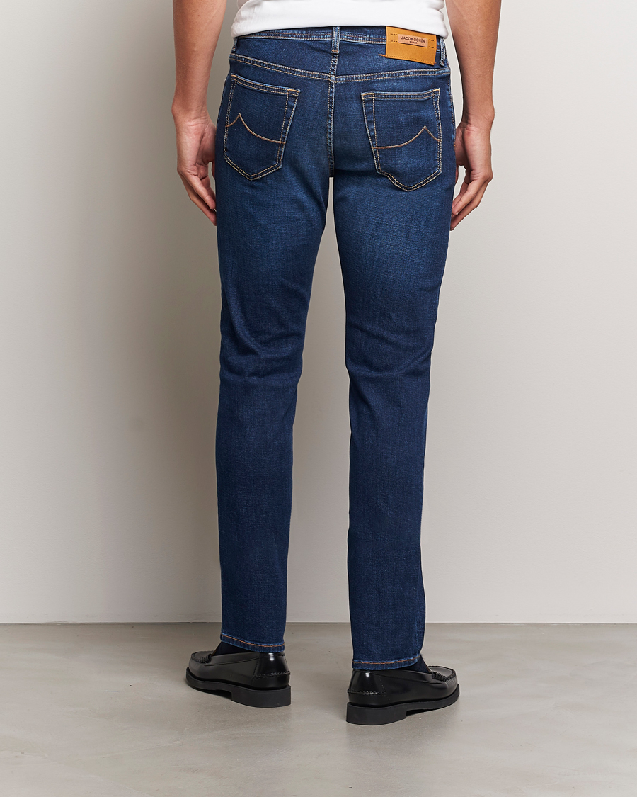 Mies | Farkut | Jacob Cohën | Bard Slim Fit Stretch Jeans Mid Blue