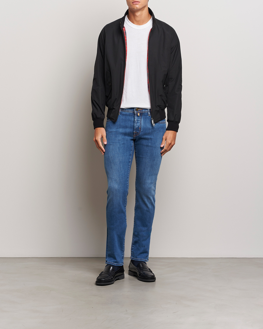 Mies | Farkut | Jacob Cohën | Nick Slim Fit Streatch Jeans Light Blue