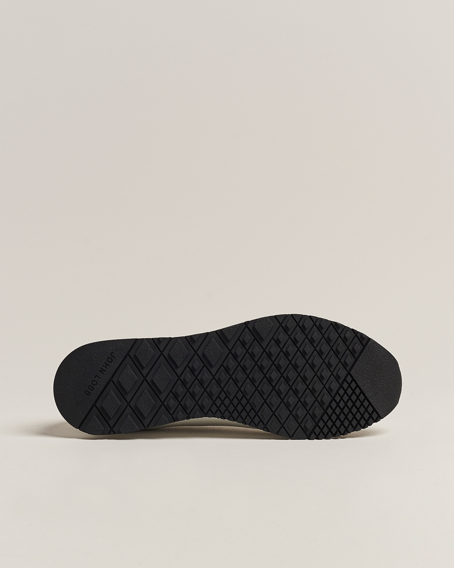 Mies | John Lobb Foundry Running Sneakers White Calf | John Lobb | Foundry Running Sneakers White Calf