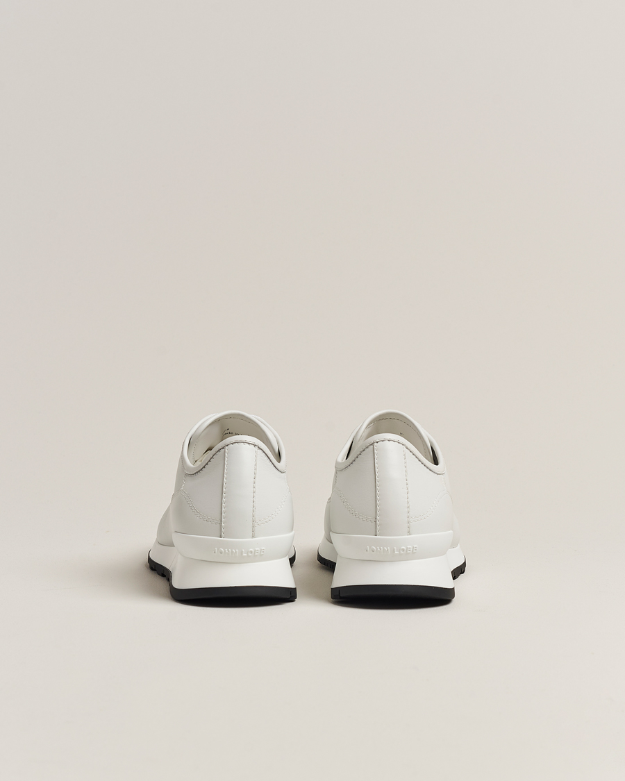 Mies | John Lobb Foundry Running Sneakers White Calf | John Lobb | Foundry Running Sneakers White Calf
