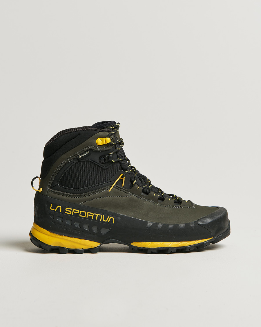Mies | La Sportiva TX5 Mid GTX Hiking Boots Carbon/Yellow | La Sportiva | TX5 Mid GTX Hiking Boots Carbon/Yellow