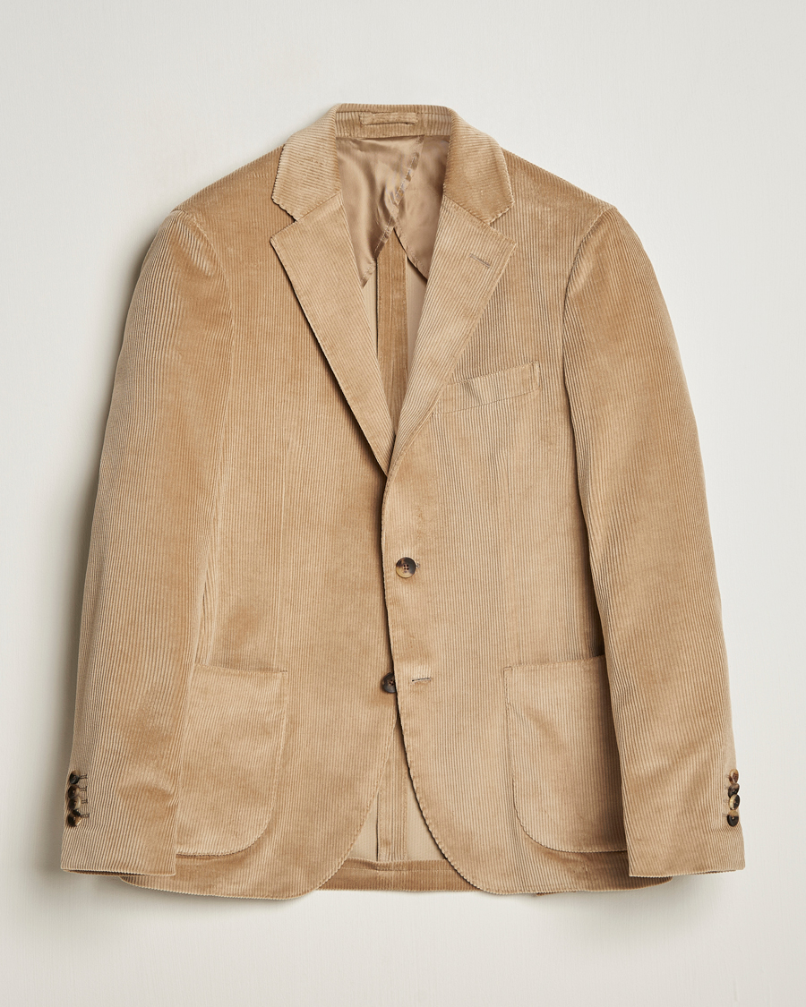 Mies | Pikkutakit | Lardini | Corduroy Blazer Beige
