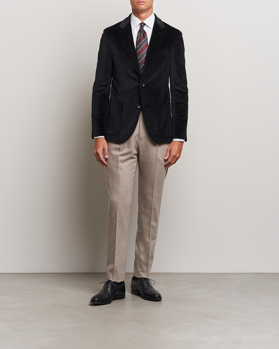 Mies | Pikkutakit | Lardini | Corduroy Blazer Black