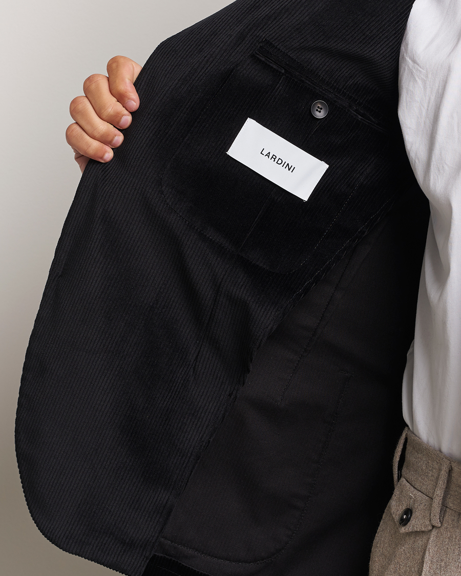 Mies | Pikkutakit | Lardini | Corduroy Blazer Black