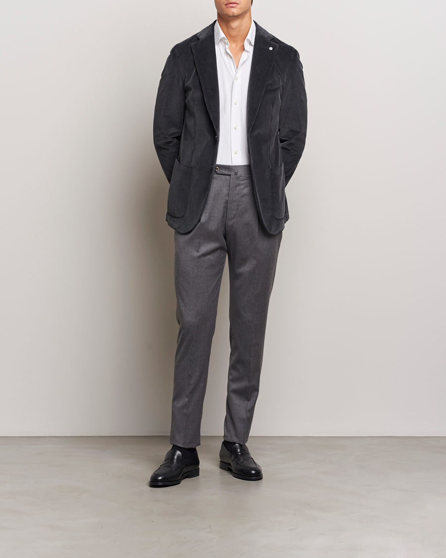 Mies | Pikkutakit | L.B.M. 1911 | Jack Corduroy Blazer Grey