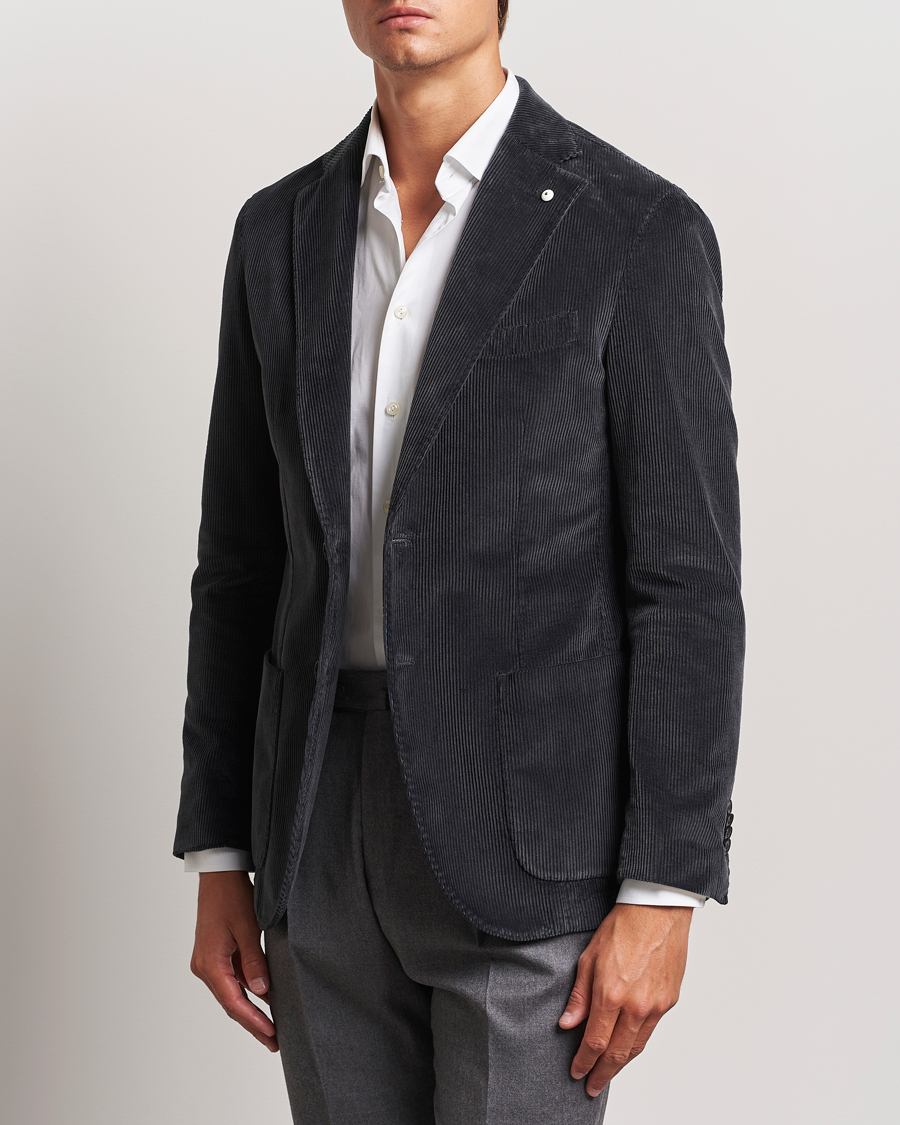Mies | Pikkutakit | L.B.M. 1911 | Jack Corduroy Blazer Grey
