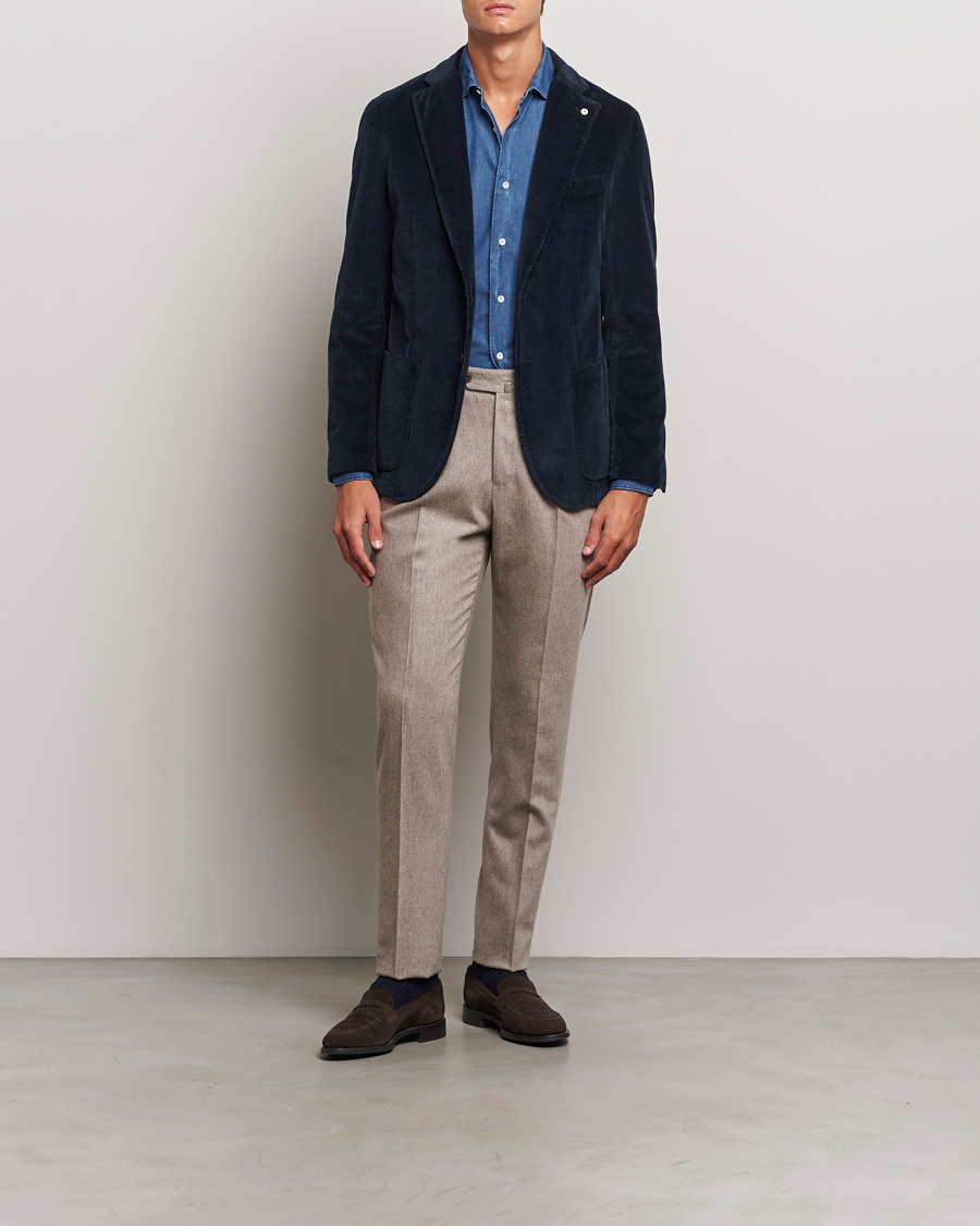 Mies | Pikkutakit | L.B.M. 1911 | Jack Corduroy Blazer Navy