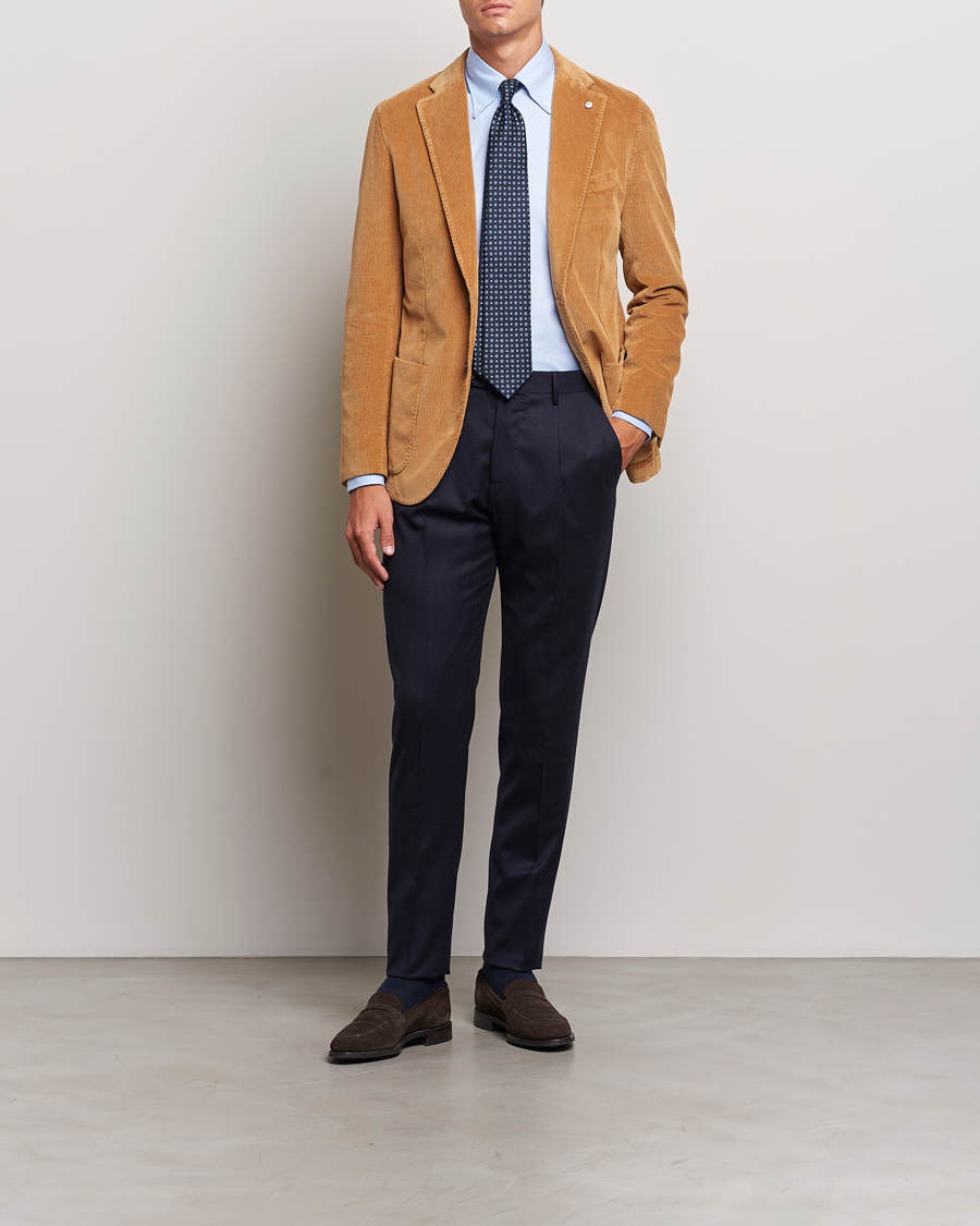 Mies | Pikkutakit | L.B.M. 1911 | Jack Corduroy Blazer Light Brown