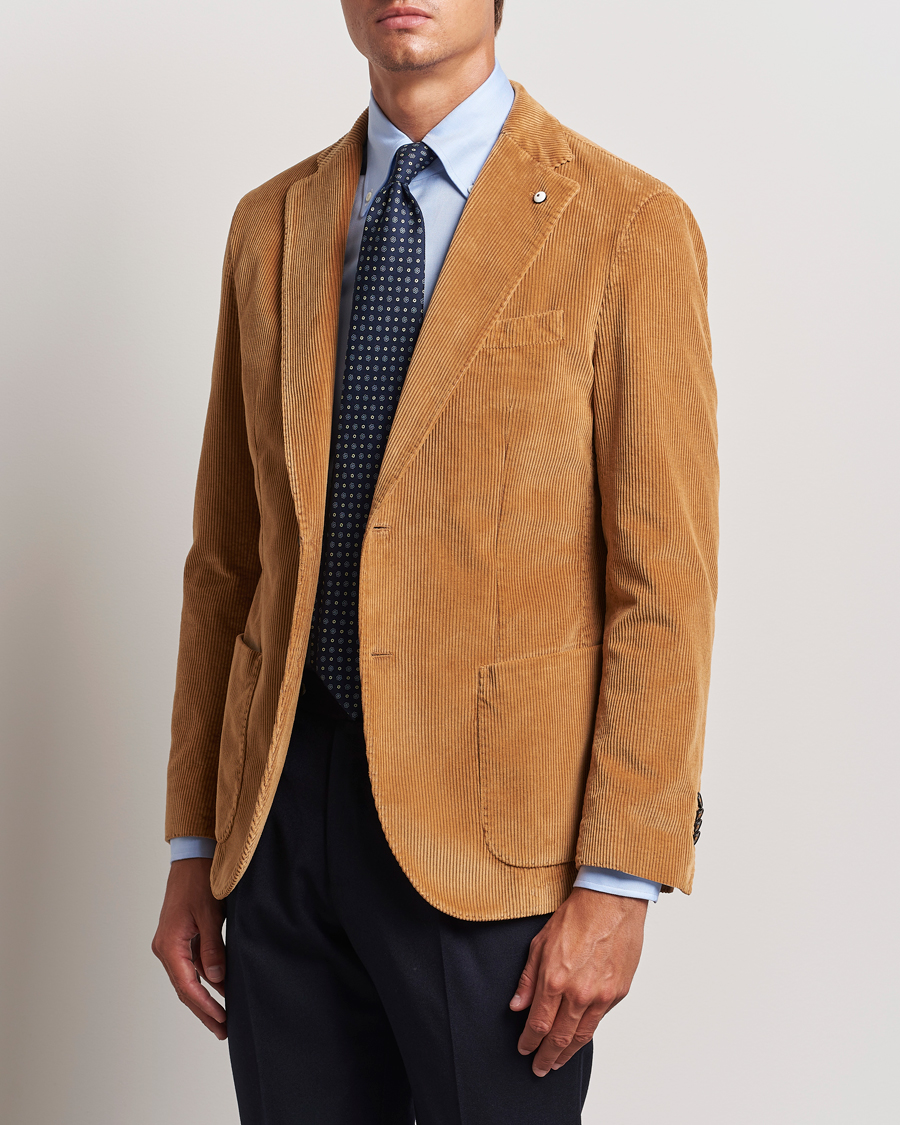 Mies | Pikkutakit | L.B.M. 1911 | Jack Corduroy Blazer Light Brown