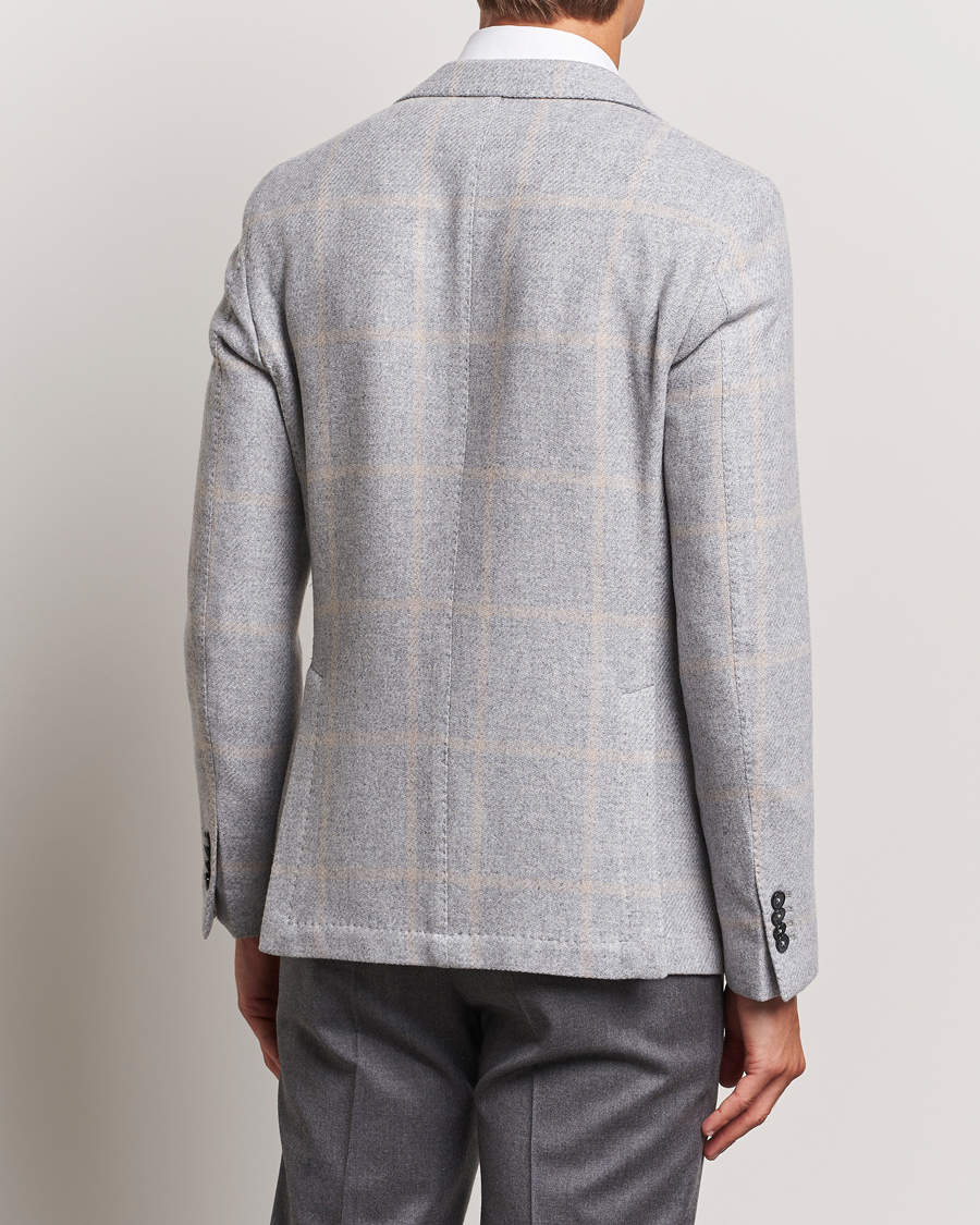 Mies | Pikkutakit | L.B.M. 1911 | Jack Regular Jersey Wool Blazer Light Grey