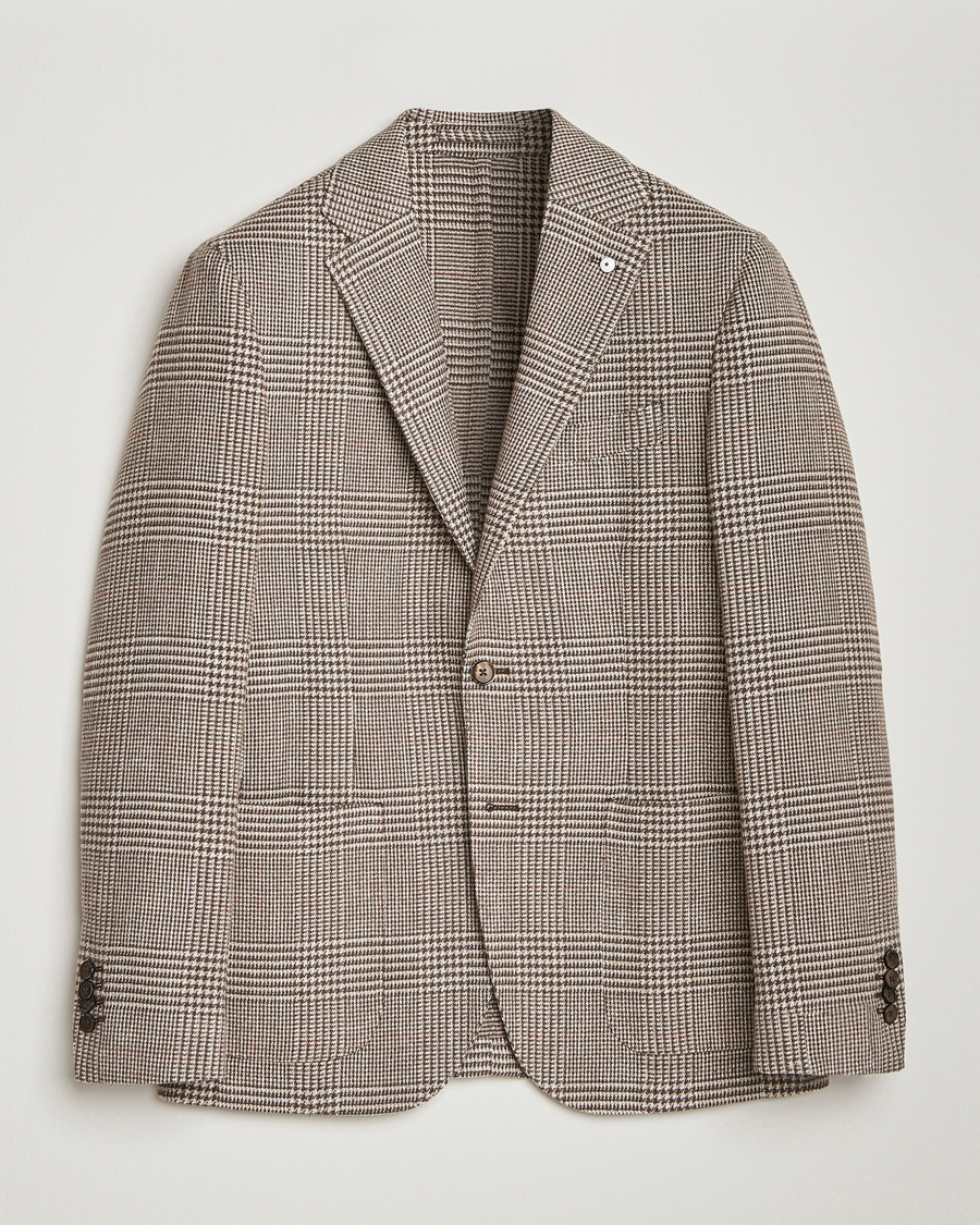 Mies | Pikkutakit | L.B.M. 1911 | Jack Regular Prince of Wales Blazer Olive