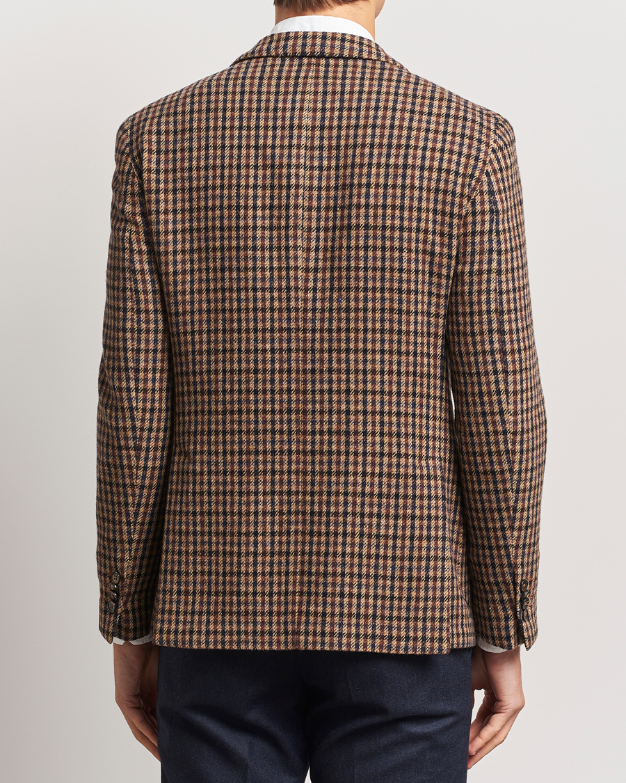 Mies | Pikkutakit | L.B.M. 1911 | Jack Regular Small Check Wool Blazer Brown