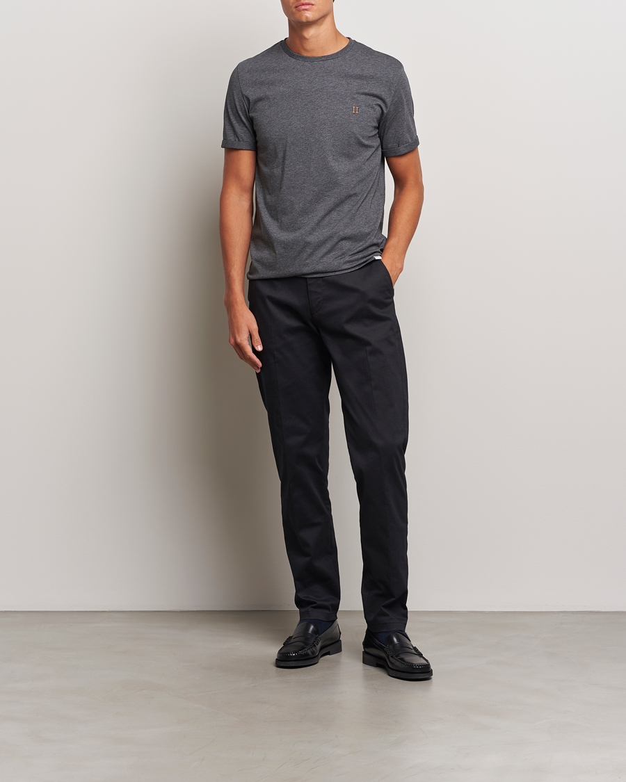 Mies | Housut | LES DEUX | Como Reg Cotton Pants Black