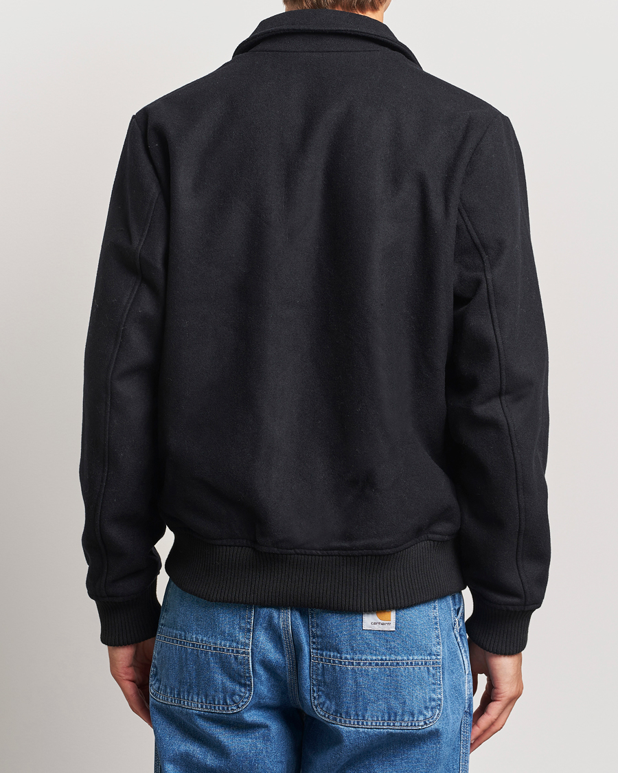 Mies | Takit | LES DEUX | Rhett Varsity Jacket Black