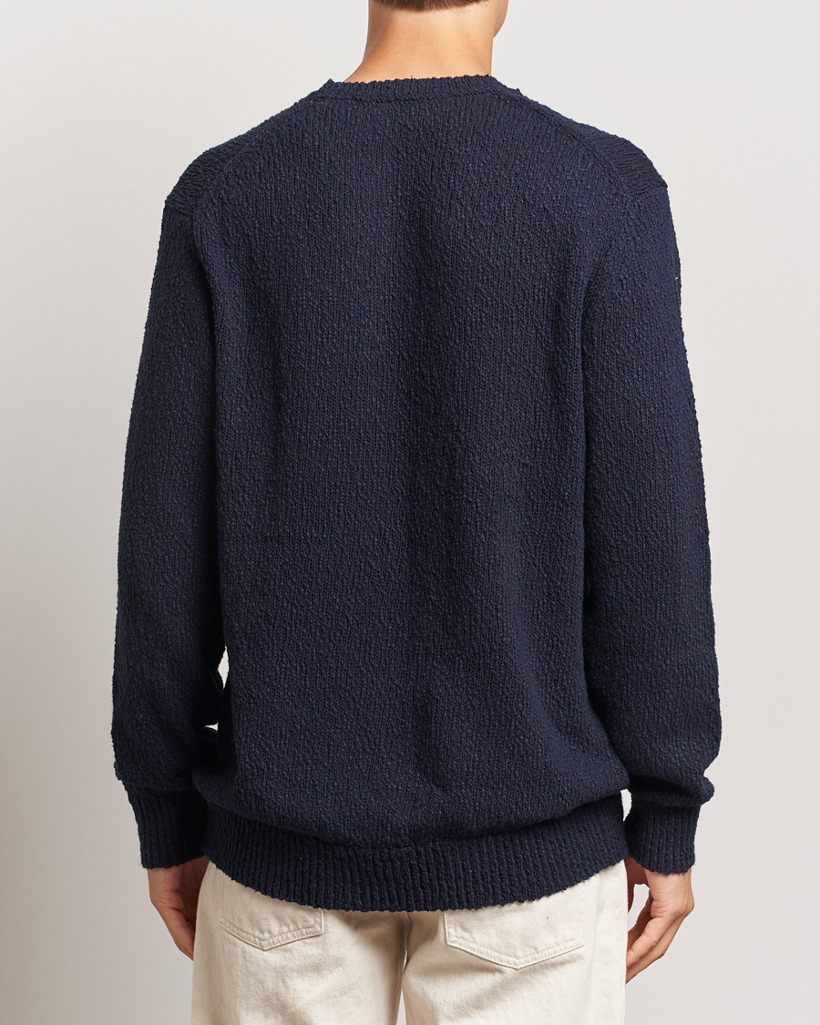 Mies | Puserot | LES DEUX | Errol Cotton Roundneck Dark Navy