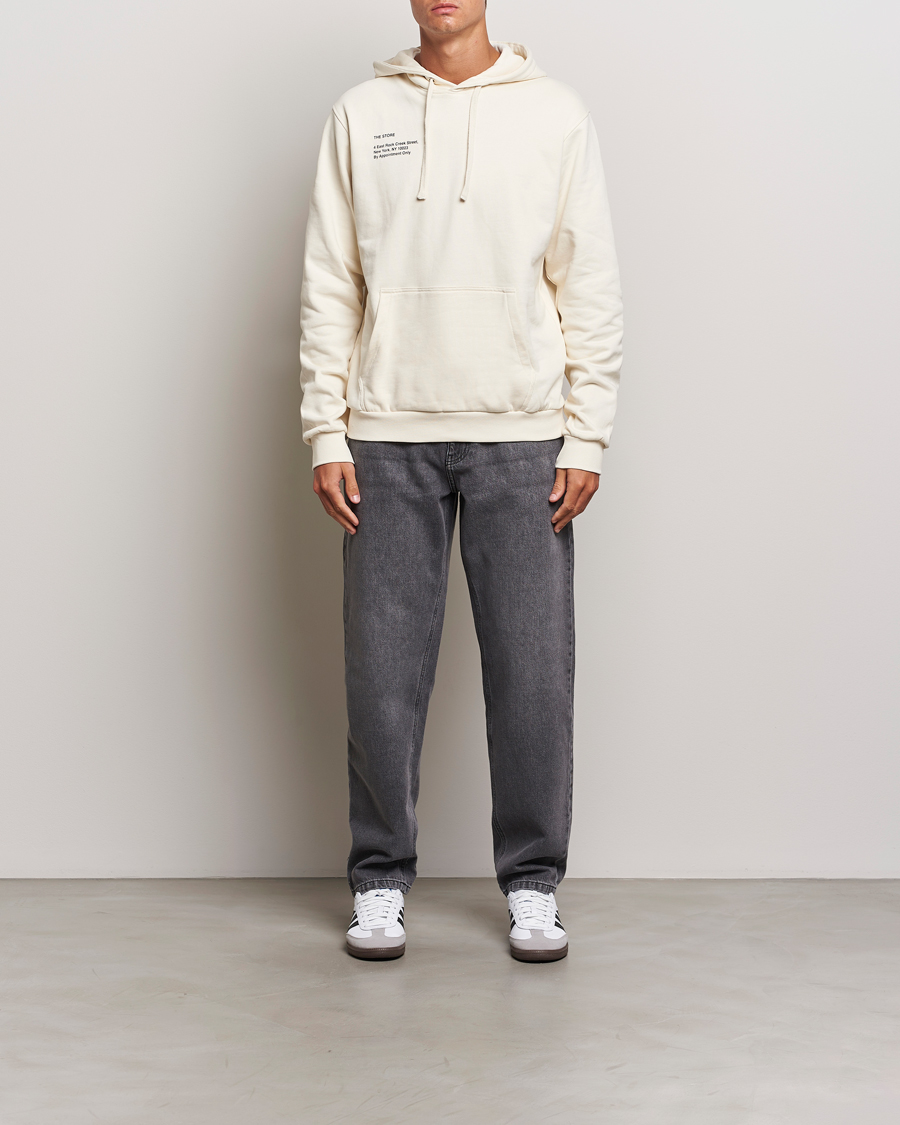 Mies | Puserot | LES DEUX | Neighborhood Hoodie Ivory/Black