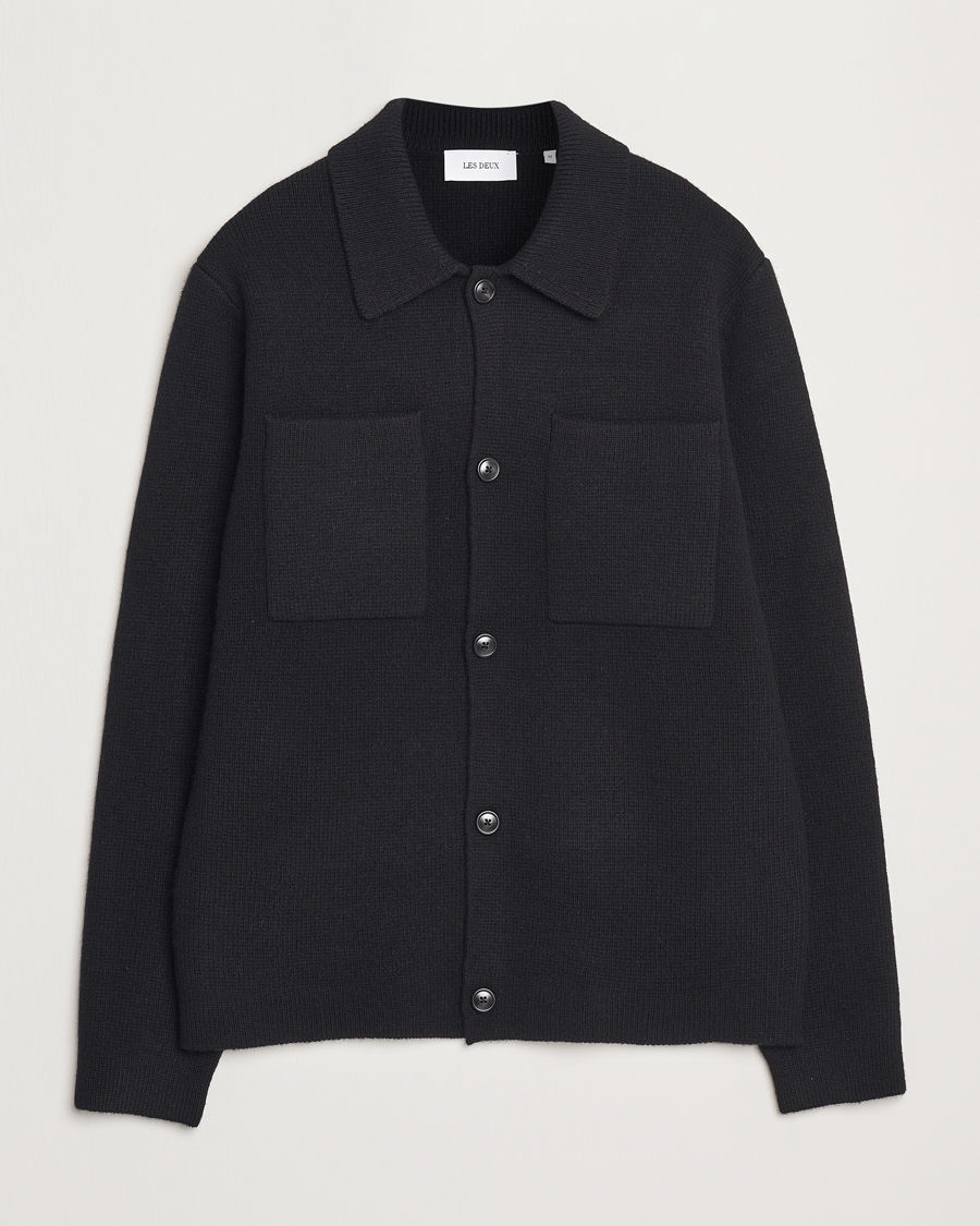 Mies | Puserot | LES DEUX | Fischer Milano Overshirt Black