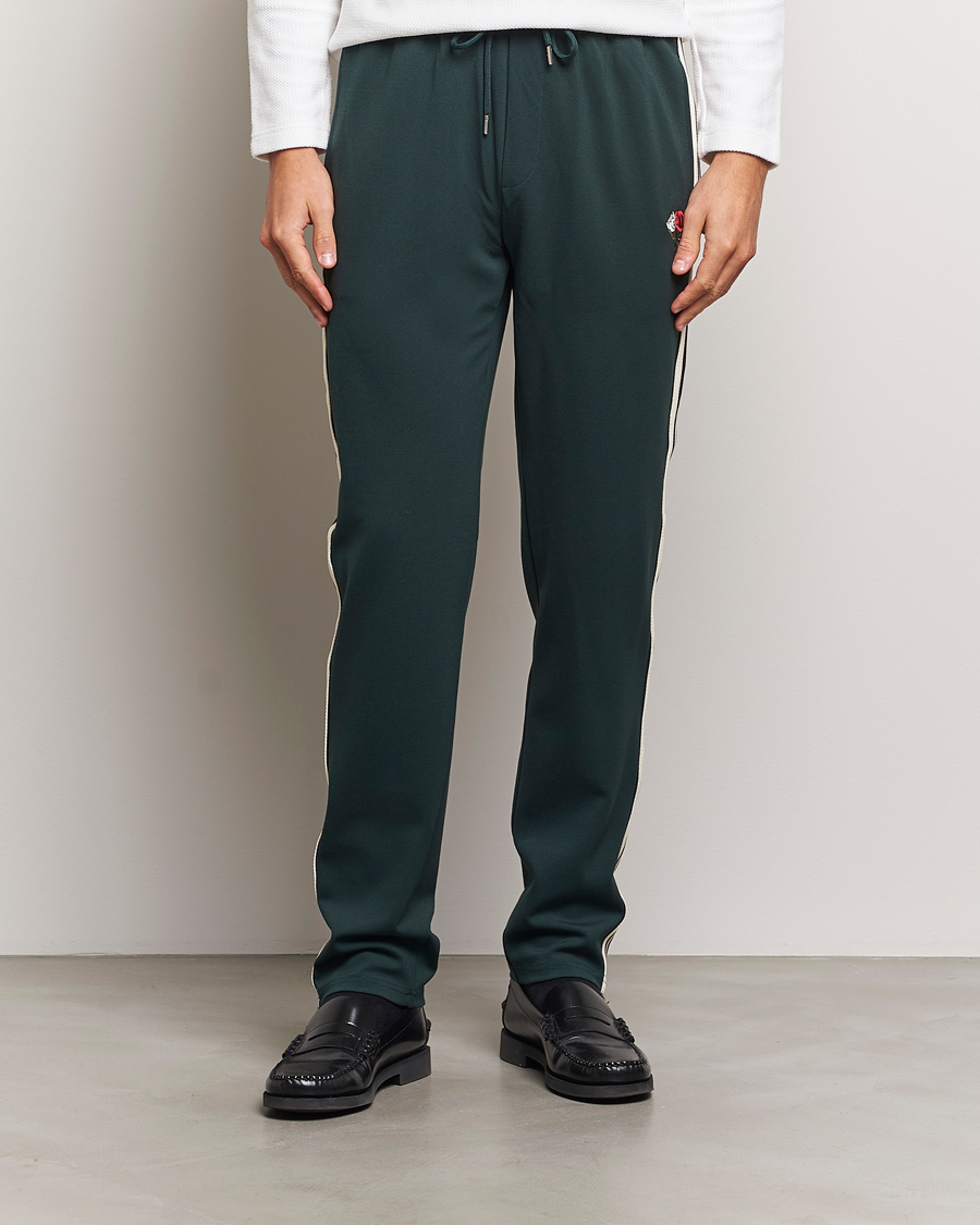 Mies | Housut | LES DEUX | Sterling Track Pants 2.0 Pine Green/Ivory