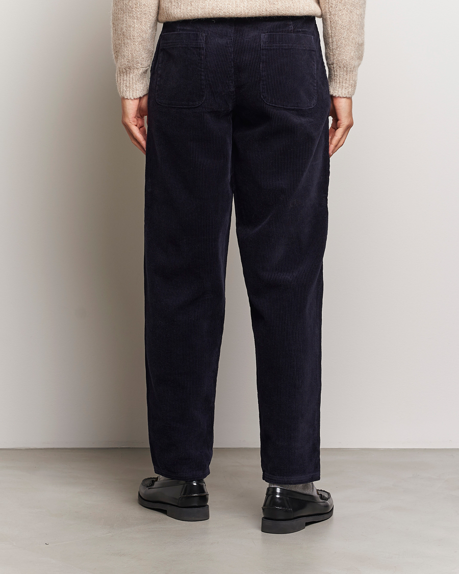 Mies | Housut | LES DEUX | Kody Heavy Corduroy Pants Dark Navy