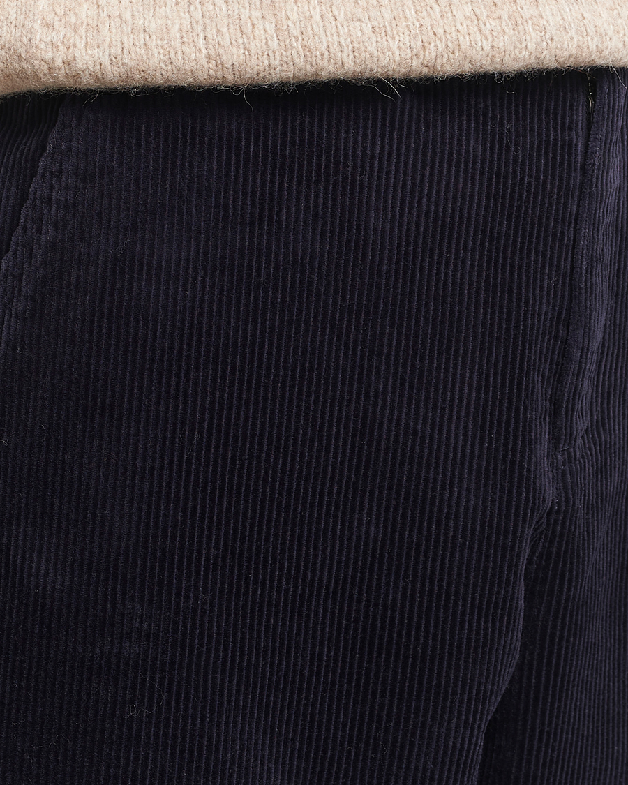 Mies | Housut | LES DEUX | Kody Heavy Corduroy Pants Dark Navy