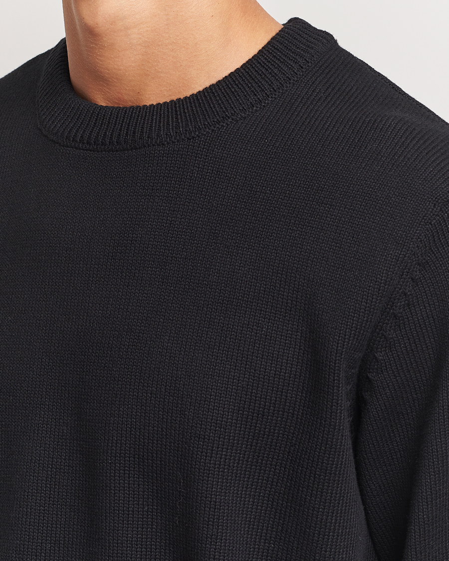Mies | Puserot | LES DEUX | Gary Cotton Knit 2.0 Black