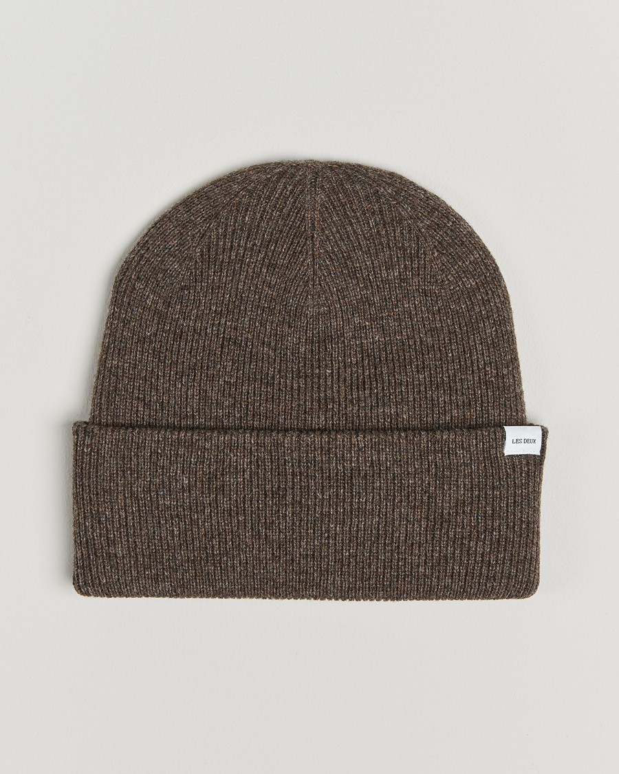 Mies | Les Deux Wayne Wool Beanie Mountain Grey Melange | LES DEUX | Wayne Wool Beanie Mountain Grey Melange