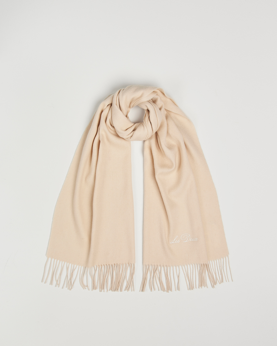Mies | Les Deux Wayne Wool Scarf Ivory | LES DEUX | Wayne Wool Scarf Ivory
