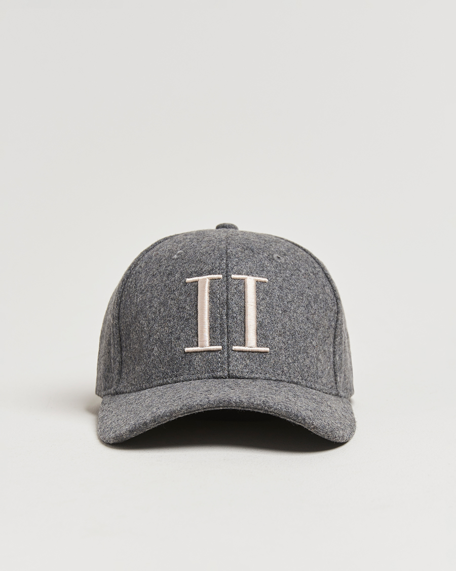 Mies | Les Deux Encore Wool Baseball Cap Light Grey Melange | LES DEUX | Encore Wool Baseball Cap Light Grey Melange