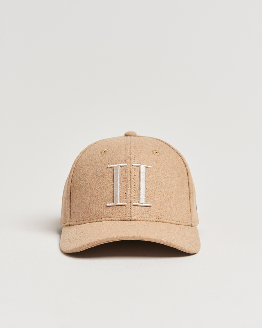 Mies | Les Deux Encore Wool Baseball Cap Dark Sand Melange | LES DEUX | Encore Wool Baseball Cap Dark Sand Melange