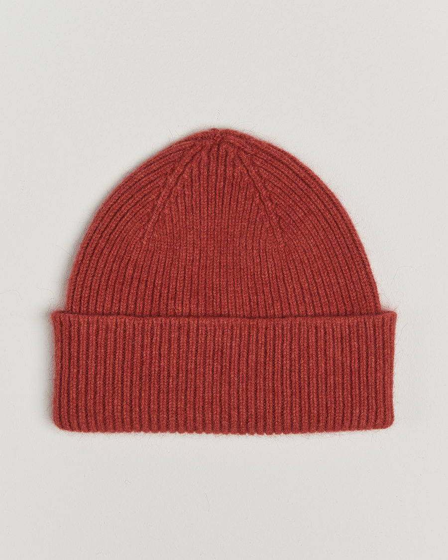 Mies | Le Bonnet Lambswool/Caregora Beanie Terra | Le Bonnet | Lambswool/Caregora Beanie Terra