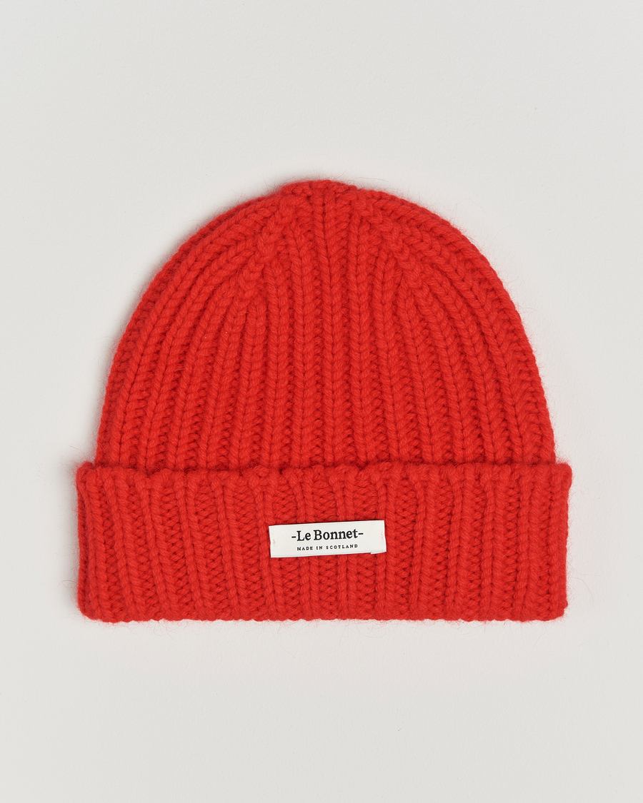 Mies | Le Bonnet Le Grand Logo Crimson | Le Bonnet | Le Grand Logo Crimson