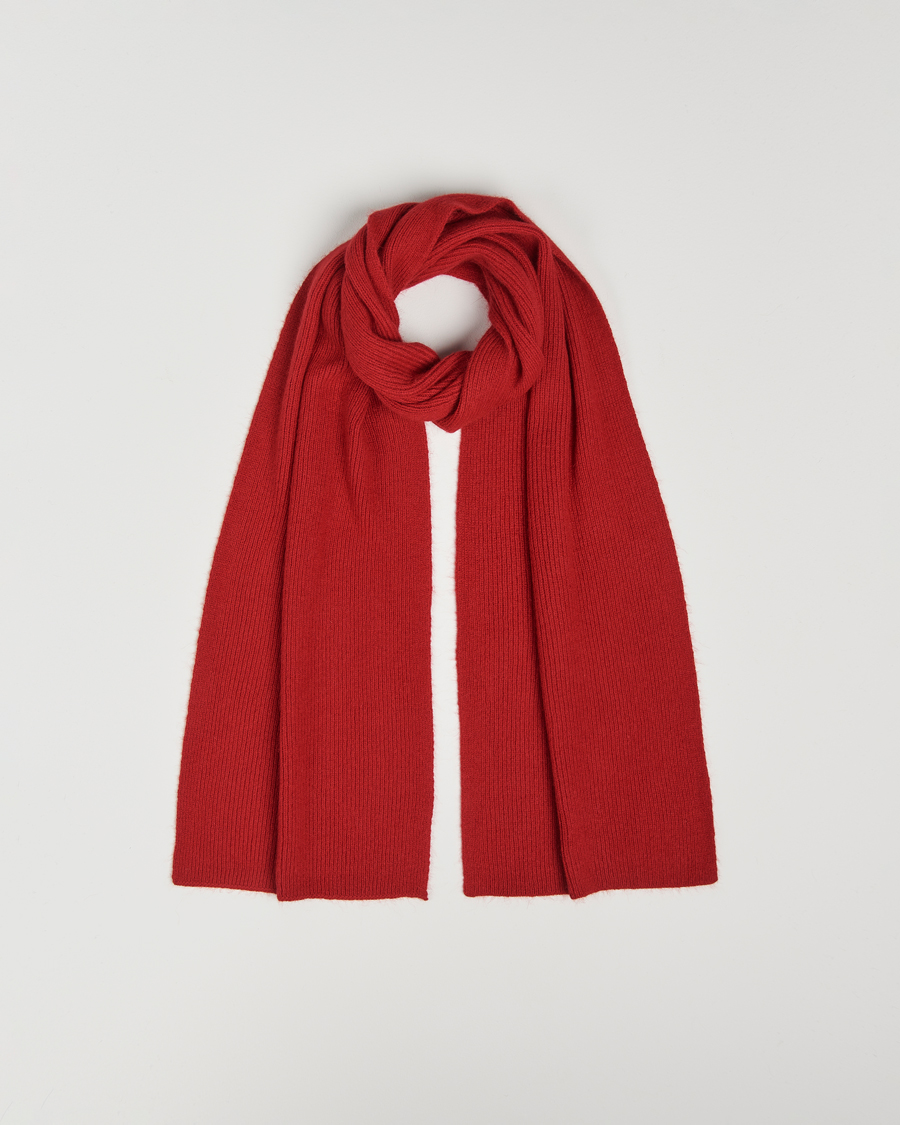 Mies | Kaulaliinat | Le Bonnet | Lambswool/Caregora Scarf Framboise