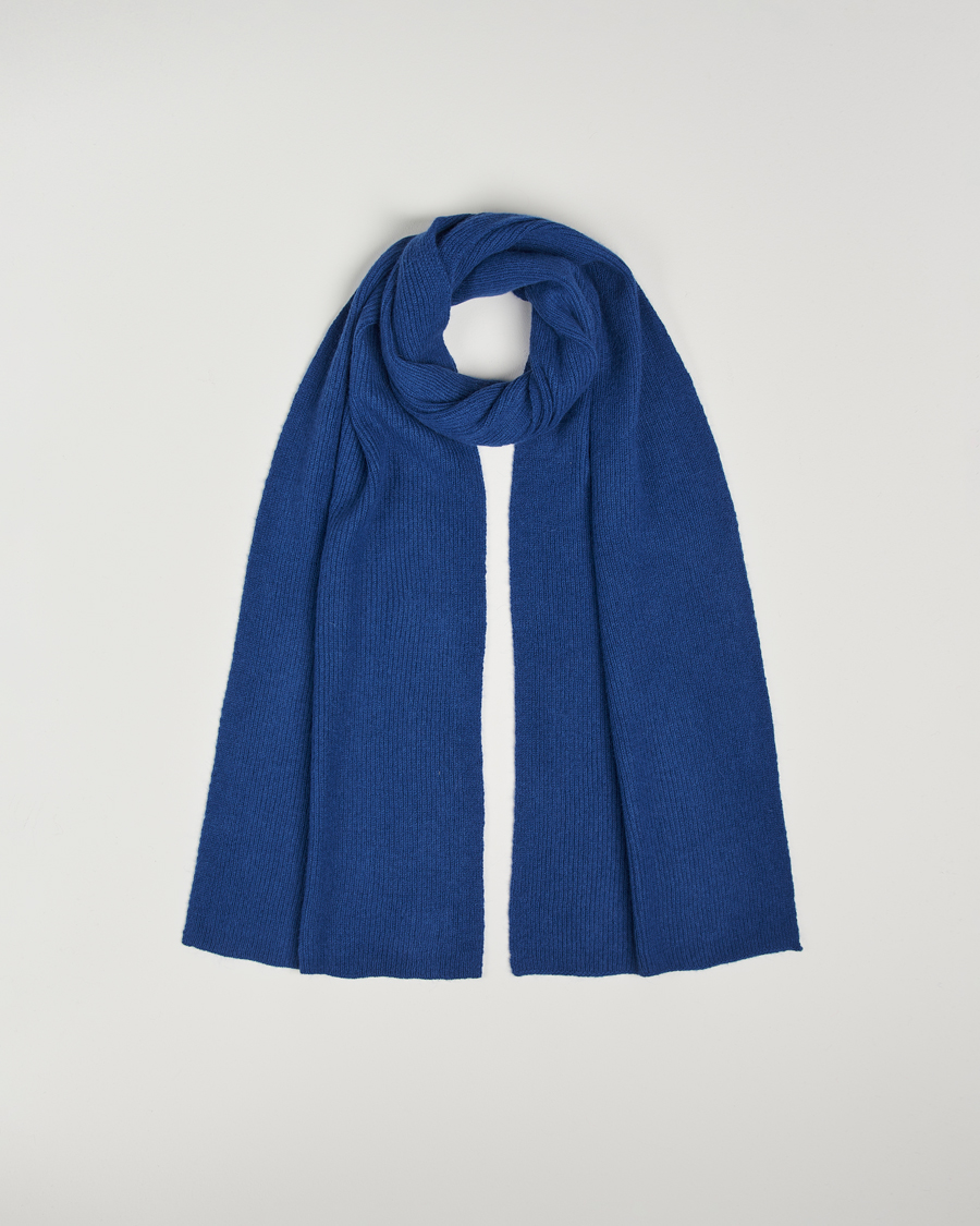 Mies | Kaulaliinat | Le Bonnet | Lambswool/Caregora Scarf Marin
