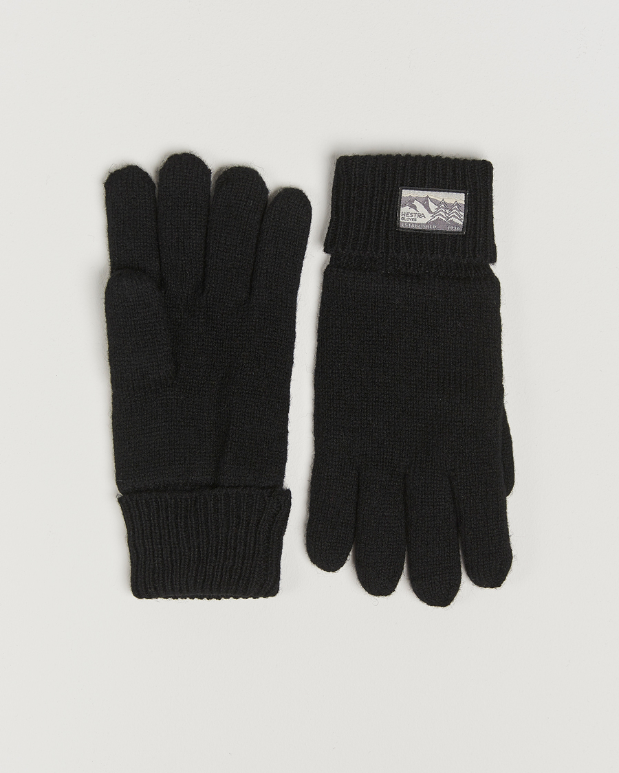 Mies | Hestra Raggwool Glove Black | Hestra | Raggwool Glove Black
