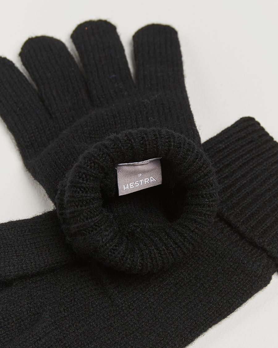 Mies | Hestra Raggwool Glove Black | Hestra | Raggwool Glove Black