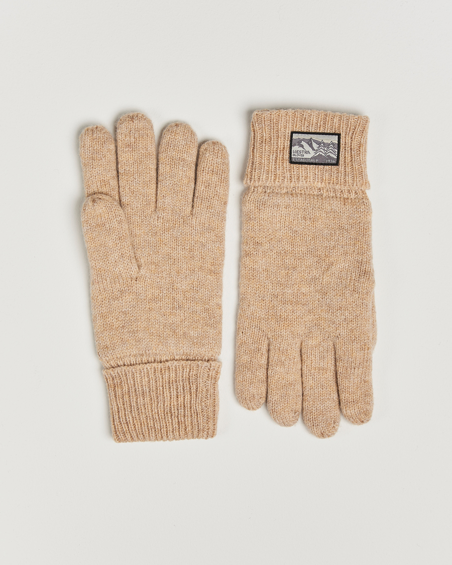 Mies | Käsineet | Hestra | Raggwool Glove Beige
