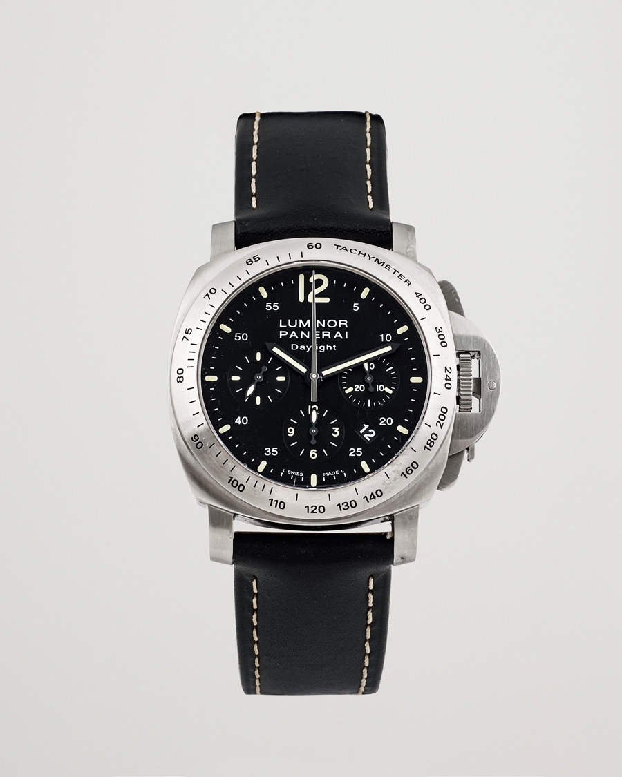 Mies | Panerai Pre-Owned Daylight PAM00236 Silver | Panerai Pre-Owned | Daylight PAM00236 Silver