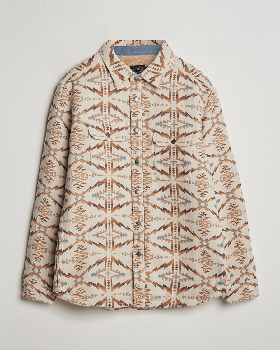 Mies | Takit | Pendleton | Bay City Teddy Lined Shirt Jacket Trapper Peak