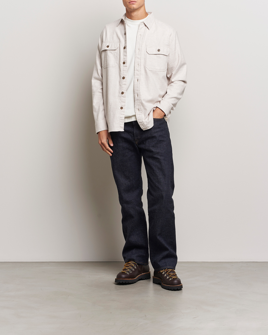 Mies | Kauluspaidat | Pendleton | Burnside Flannel Shirt Natural