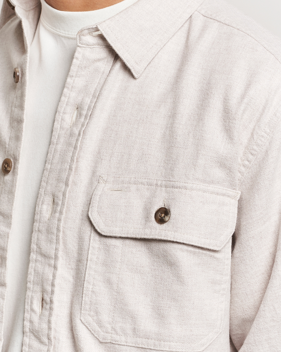 Mies | Kauluspaidat | Pendleton | Burnside Flannel Shirt Natural