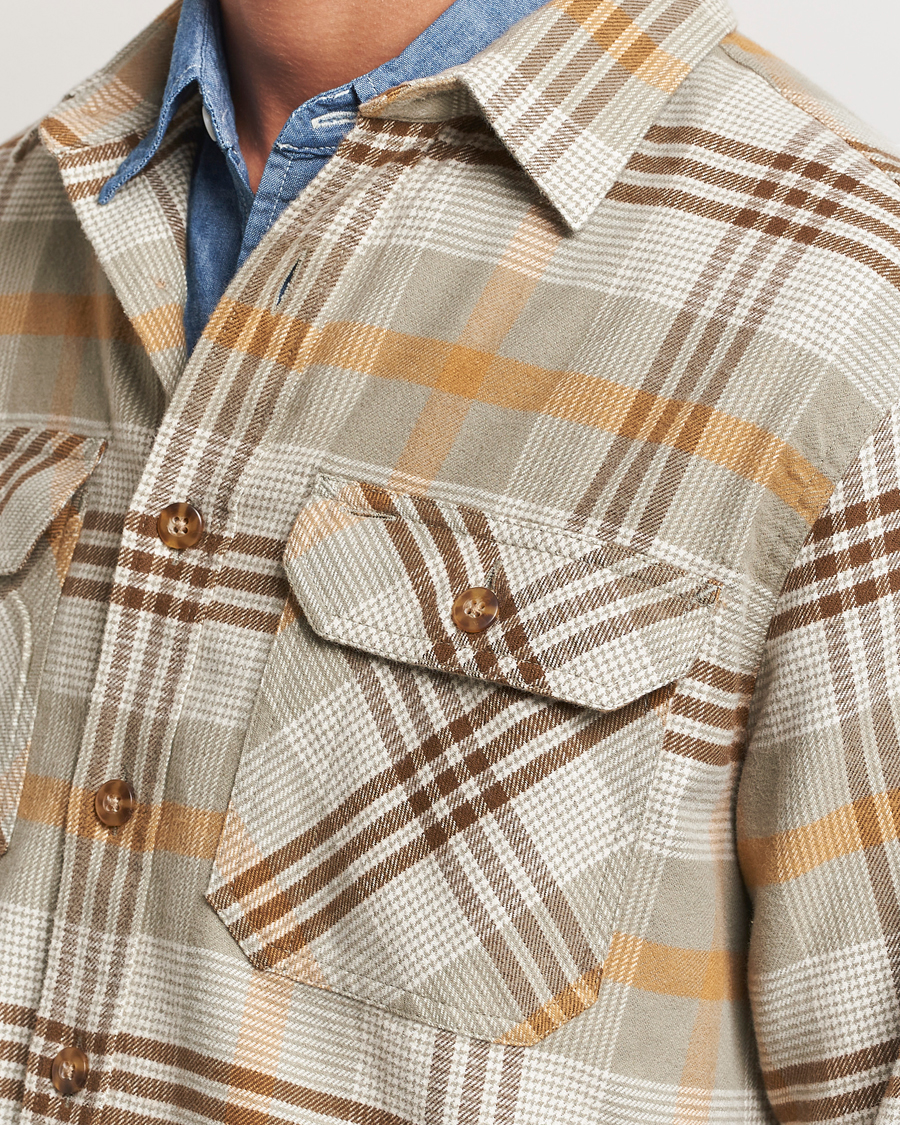 Mies | Kauluspaidat | Pendleton | Burnside Flannel Shirt Tan Plaid