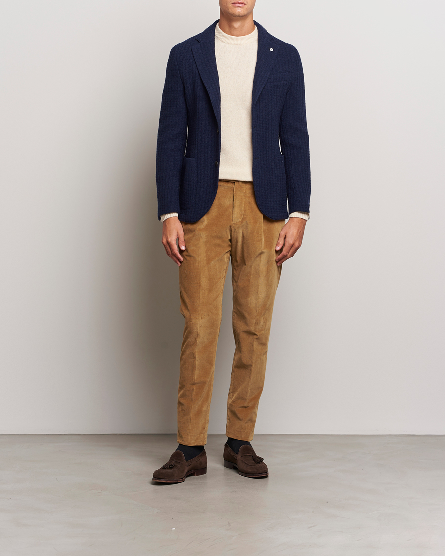 Mies | Housut | PT01 | Slim Fit Corduroy Trousers Brown