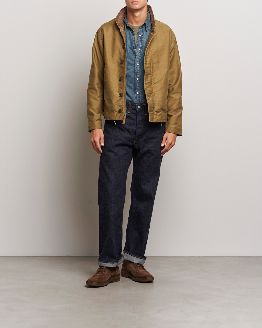 Mies | Farkut | RRL | Vintage Five 5-Pocket Denim East/West Rinse