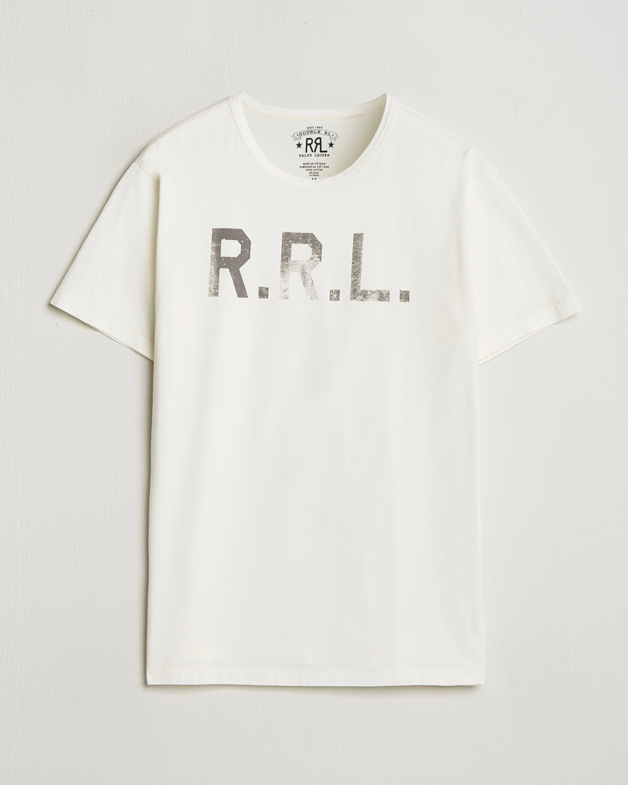 Mies | T-paidat | RRL | Graphic Short Sleeve T-Shirt White